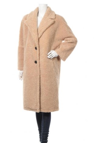 Γυναικείο παλτό Zara, Μέγεθος M, Χρώμα  Μπέζ, Πολυεστέρας, Τιμή 37,67 €