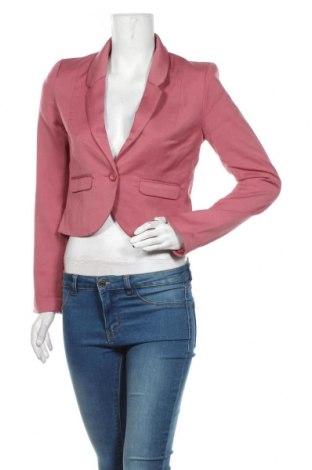 Damen Blazer H&M Divided, Größe M, Farbe Rosa, 66% Polyester, 32% Viskose, 2% Elastan, Preis 22,27 €