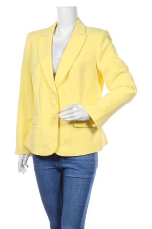 Γυναικείο σακάκι Rick Cardona, Μέγεθος XL, Χρώμα Κίτρινο, 63% πολυεστέρας, 3% βισκόζη, 4% ελαστάνη, Τιμή 53,27 €