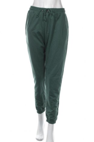 Γυναικείο αθλητικό παντελόνι Missguided, Μέγεθος XL, Χρώμα Πράσινο, 60% βαμβάκι, 40% πολυεστέρας, Τιμή 15,41 €