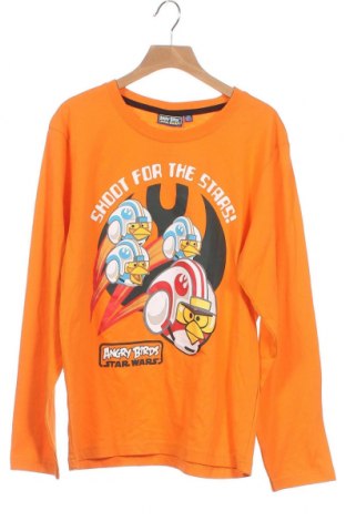 Детска блуза Angry Birds, Размер 11-12y/ 152-158 см, Цвят Оранжев, Памук, Цена 26,93 лв.