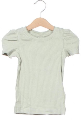 Bluză pentru copii Name It, Mărime 9-12m/ 74-80 cm, Culoare Verde, 57% bumbac, 38% modal, 5% elastan, Preț 55,79 Lei