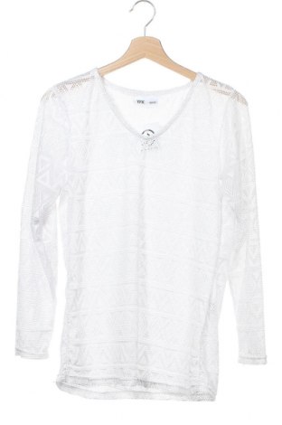 Детска блуза Y.F.K., Размер 12-13y/ 158-164 см, Цвят Бял, 95% полиестер, 5% еластан, Цена 10,92 лв.