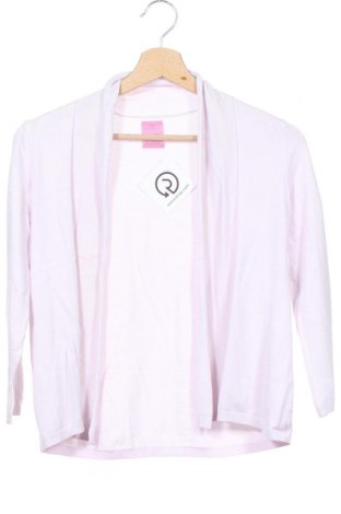 Детска жилетка Zara Knitwear, Размер 7-8y/ 128-134 см, Цвят Розов, Цена 33,00 лв.