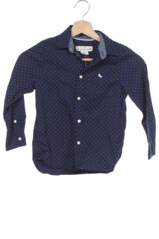 Kinderhemd H&M L.O.G.G., Größe 4-5y/ 110-116 cm, Farbe Blau, Baumwolle, Preis 12,53 €