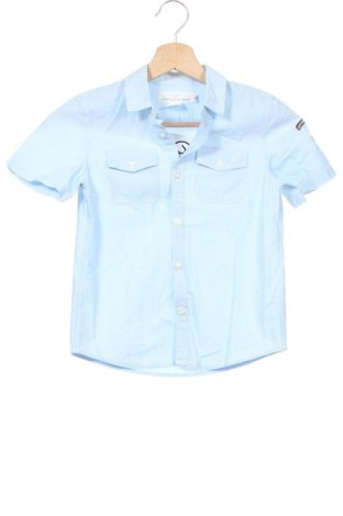 Детска риза H&M L.O.G.G., Размер 6-7y/ 122-128 см, Цвят Син, Памук, Цена 22,00 лв.