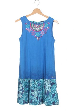 Dětské šaty  Desigual, Velikost 12-13y/ 158-164 cm, Barva Modrá, Bavlna, Cena  603,00 Kč