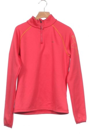 Детска спортна блуза Kjus, Размер 12-13y/ 158-164 см, Цвят Червен, 94% полиестер, 6% еластан, Цена 90,30 лв.