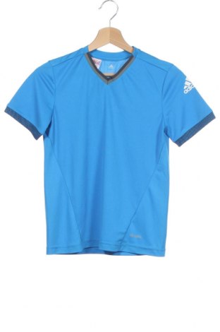 Dziecięcy T-shirt Adidas, Rozmiar 11-12y/ 152-158 cm, Kolor Niebieski, Poliester, Cena 83,16 zł