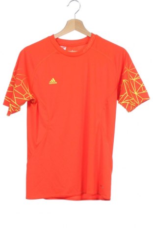 Детска тениска Adidas, Размер 12-13y/ 158-164 см, Цвят Червен, Полиестер, Цена 22,80 лв.