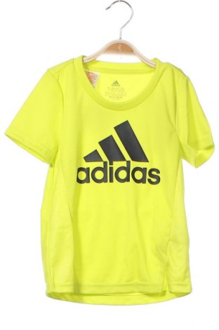 Παιδικό μπλουζάκι Adidas, Μέγεθος 7-8y/ 128-134 εκ., Χρώμα Πράσινο, Πολυεστέρας, Τιμή 21,29 €