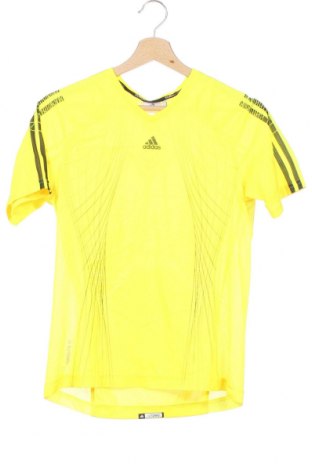 Kinder T-Shirt Adidas, Größe 9-10y/ 140-146 cm, Farbe Gelb, Polyester, Preis 8,59 €