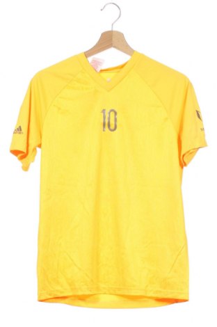 Tricou pentru copii Adidas, Mărime 12-13y/ 158-164 cm, Culoare Galben, Poliester, Preț 106,11 Lei