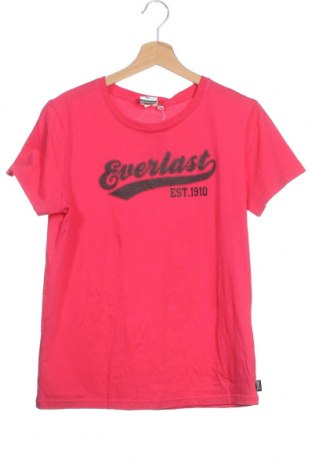 Детска тениска Everlast, Размер 15-18y/ 170-176 см, Цвят Розов, Памук, Цена 32,55 лв.