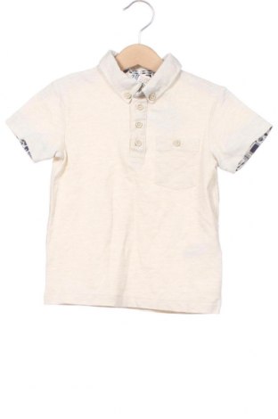Детска тениска H&M, Размер 18-24m/ 86-98 см, Цвят Бежов, 65% памук, 35% полиестер, Цена 22,00 лв.