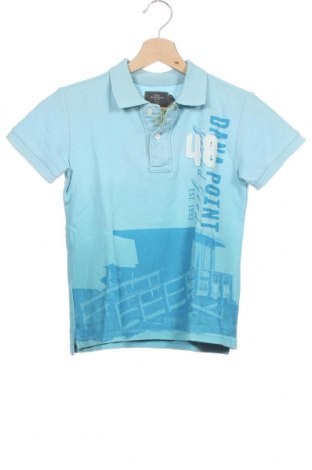 Tricou pentru copii H&M L.O.G.G., Mărime 6-7y/ 122-128 cm, Culoare Albastru, Bumbac, Preț 69,08 Lei