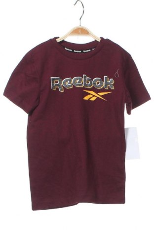 Детска тениска Reebok, Размер 4-5y/ 110-116 см, Цвят Червен, 60% памук, 40% полиестер, Цена 29,40 лв.