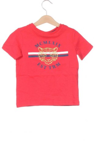Dziecięcy T-shirt S.Oliver, Rozmiar 18-24m/ 86-98 cm, Kolor Czerwony, Bawełna, Cena 42,52 zł