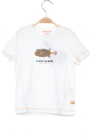 Dziecięcy T-shirt Scotch R'belle, Rozmiar 3-4y/ 104-110 cm, Kolor Biały, Bawełna, Cena 91,96 zł