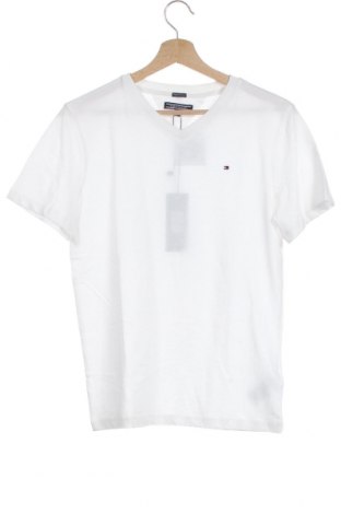 Παιδικό μπλουζάκι Tommy Hilfiger, Μέγεθος 13-14y/ 164-168 εκ., Χρώμα Λευκό, Βαμβάκι, Τιμή 21,34 €