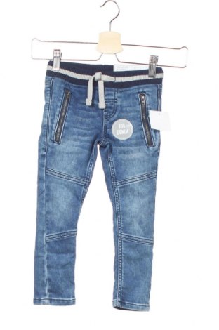 Dziecięce jeansy C&A, Rozmiar 2-3y/ 98-104 cm, Kolor Niebieski, 80% bawełna, 19% poliester, 1% elastyna, Cena 91,43 zł