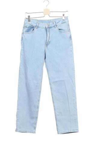 Dětské džíny  H&M, Velikost 13-14y/ 164-168 cm, Barva Modrá, 99% bavlna, 1% elastan, Cena  414,00 Kč
