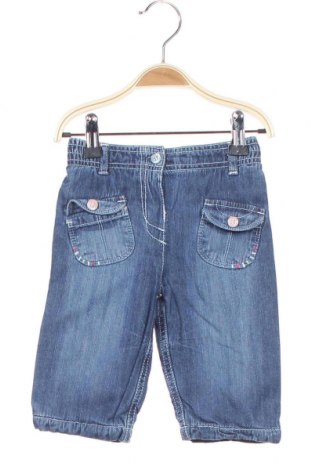 Dziecięce jeansy Marks & Spencer, Rozmiar 6-9m/ 68-74 cm, Kolor Niebieski, Bawełna, Cena 76,77 zł