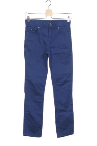 Dziecięce jeansy Tommy Hilfiger, Rozmiar 13-14y/ 164-168 cm, Kolor Niebieski, 97% bawełna, 3% elastyna, Cena 112,85 zł