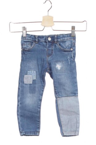 Dziecięce jeansy Zara, Rozmiar 18-24m/ 86-98 cm, Kolor Niebieski, 99% bawełna, 1% elastyna, Cena 102,35 zł