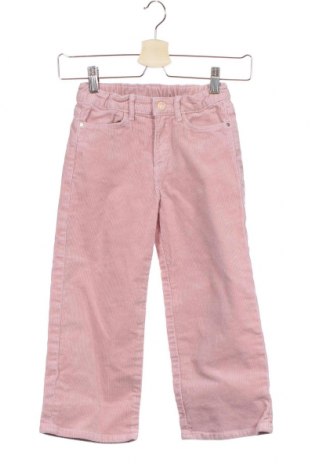 Kinder Cordhose H&M, Größe 6-7y/ 122-128 cm, Farbe Rosa, 98% Baumwolle, 2% Elastan, Preis 17,40 €