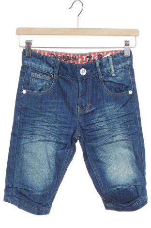 Παιδικό κοντό παντελόνι Desigual, Μέγεθος 7-8y/ 128-134 εκ., Χρώμα Μπλέ, Βαμβάκι, Τιμή 19,79 €