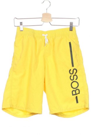 Παιδικό κοντό παντελόνι Hugo Boss, Μέγεθος 15-18y/ 170-176 εκ., Χρώμα Κίτρινο, Πολυεστέρας, Τιμή 53,74 €