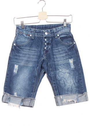 Pantaloni scurți pentru copii Zu Elements, Mărime 11-12y/ 152-158 cm, Culoare Albastru, 98% bumbac, 2% elastan, Preț 85,53 Lei