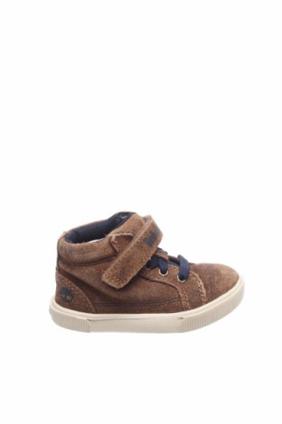 Dětské boty  Timberland, Velikost 21, Barva Hnědá, Přírodní velur , Cena  826,00 Kč