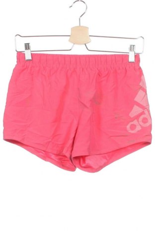 Pantaloni pentru copii Adidas, Mărime 13-14y/ 164-168 cm, Culoare Roz, Poliester, Preț 89,53 Lei