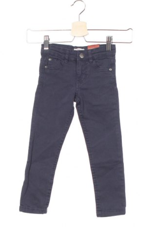 Pantaloni pentru copii Du Pareil Au Meme, Mărime 2-3y/ 98-104 cm, Culoare Albastru, 98% bumbac, 2% elastan, Preț 126,15 Lei