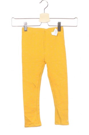 Pantaloni pentru copii Obaibi, Mărime 2-3y/ 98-104 cm, Culoare Galben, 95% bumbac, 5% elastan, Preț 126,15 Lei