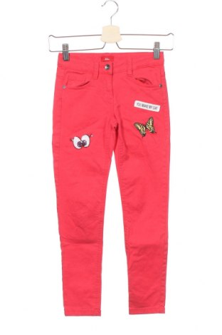 Pantaloni pentru copii S.Oliver, Mărime 8-9y/ 134-140 cm, Culoare Roșu, 41% bumbac, 24% lyocell, 18% viscoză, 13% poliester, 4% elastan, Preț 78,95 Lei