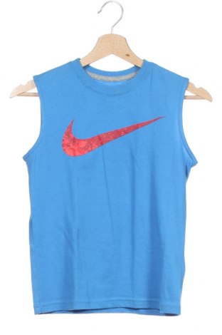 Maiou pentru copii Nike, Mărime 5-6y/ 116-122 cm, Culoare Albastru, 100% bumbac, Preț 82,24 Lei