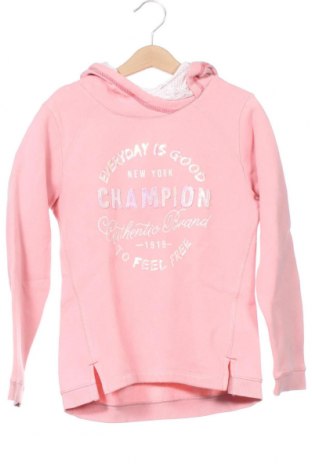 Gyerek sweatshirt Champion, Méret 6-7y / 122-128 cm, Szín Rózsaszín, 70% pamut, 30% poliészter, Ár 7 332 Ft