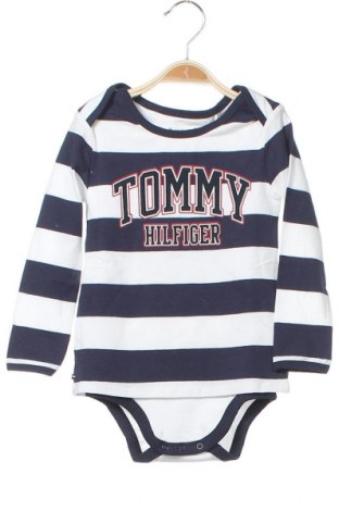 Dětské body  Tommy Hilfiger, Velikost 18-24m/ 86-98 cm, Barva Modrá, 96% bavlna, 4% elastan, Cena  903,00 Kč
