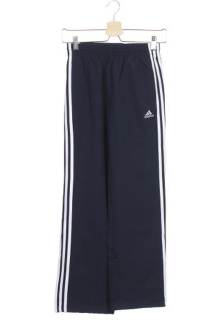 Pantaloni de trening, pentru copii Adidas, Mărime 11-12y/ 152-158 cm, Culoare Albastru, Poliester, Preț 151,32 Lei