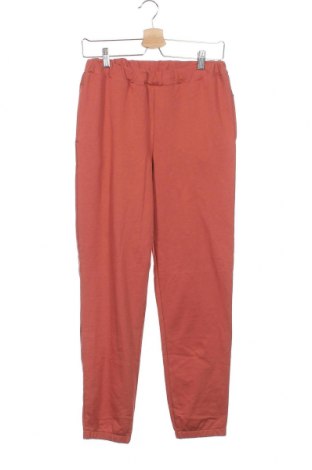 Pantaloni de trening, pentru copii Name It, Mărime 12-13y/ 158-164 cm, Culoare Portocaliu, 80% bumbac, 20% poliester, Preț 55,16 Lei