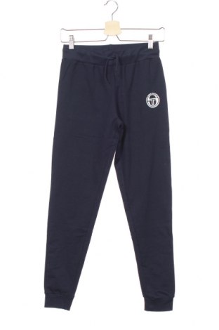 Pantaloni de trening, pentru copii Sergio Tacchini, Mărime 11-12y/ 152-158 cm, Culoare Albastru, 95% bumbac, 5% elastan, Preț 142,10 Lei