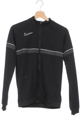 Детско спортно горнище Nike, Размер 14-15y/ 168-170 см, Цвят Черен, Полиестер, Цена 47,40 лв.