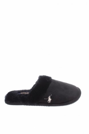 Papuci de casă Polo By Ralph Lauren, Mărime 37, Culoare Negru, Textil, Preț 175,66 Lei