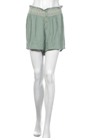 Къс панталон за бременни Mamalicious, Размер L, Цвят Зелен, Вискоза, Цена 33,97 лв.