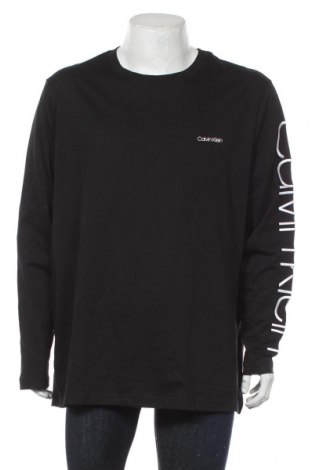 Мъжка блуза Calvin Klein, Размер XXL, Цвят Черен, Памук, Цена 132,30 лв.