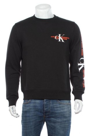 Ανδρική μπλούζα Calvin Klein Jeans, Μέγεθος S, Χρώμα Μαύρο, Βαμβάκι, Τιμή 68,19 €