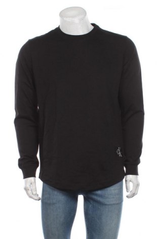 Мъжка блуза Calvin Klein Jeans, Размер L, Цвят Черен, Памук, Цена 139,30 лв.
